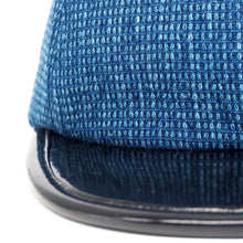 Load image into Gallery viewer, NEW Strap Back Cap // Sashiko Denim + Pantent Leather (OS - 2 colors)