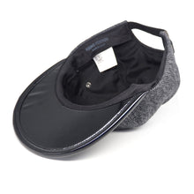 Load image into Gallery viewer, NEW Strap Back Cap // Sashiko Denim + Pantent Leather (OS - 2 colors)