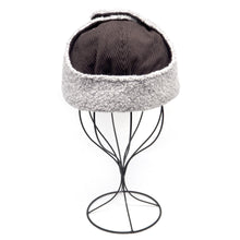 Load image into Gallery viewer, NEW 4 Panel Cap + Ears // 8W Corduroy + Boa Fleece (ML - 2 colors)