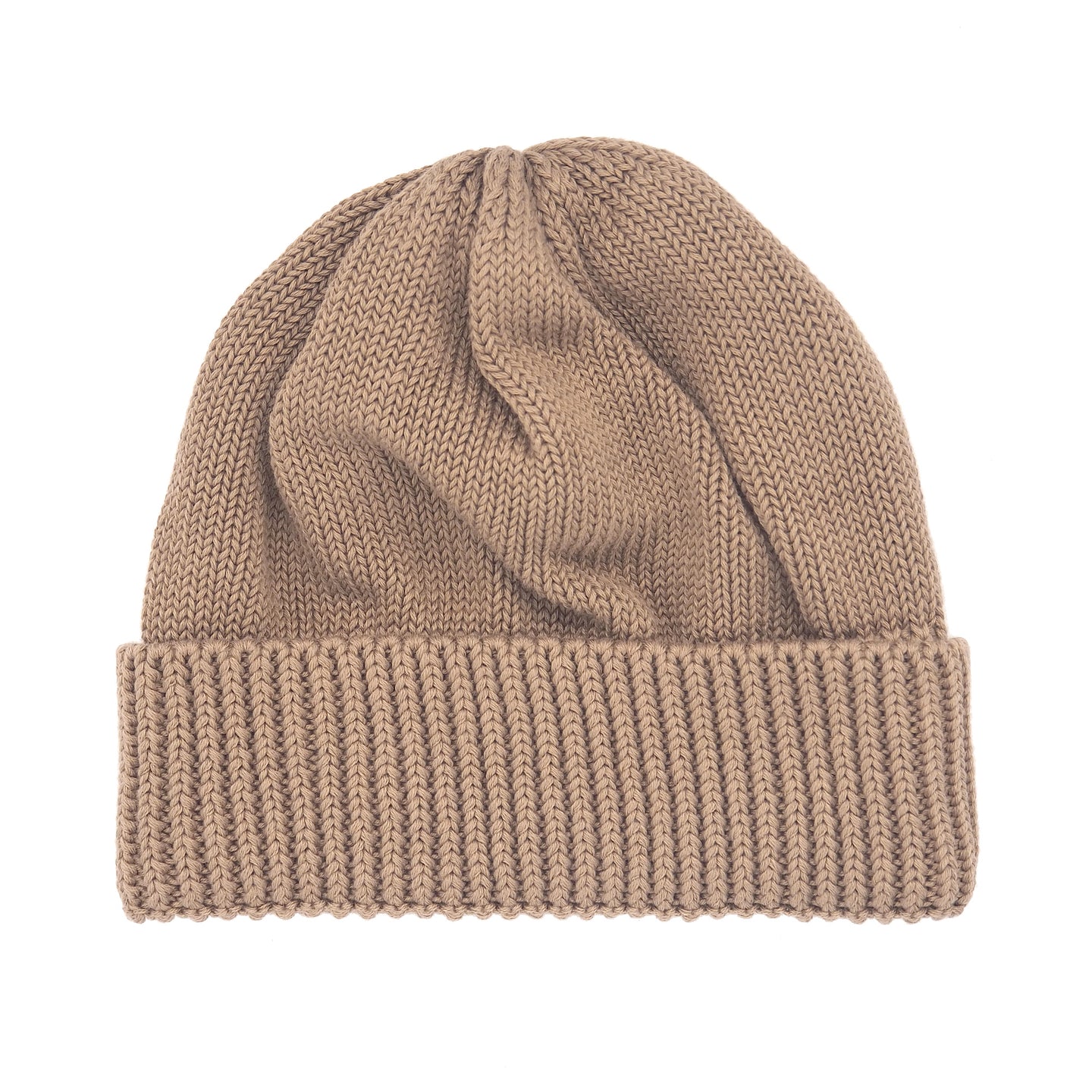 Knit Line Knit Roll Watch Cap // Cotton Knit (4 colors)
