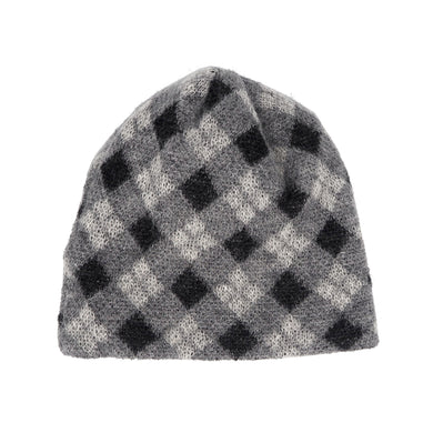LAST ONE Knit Line Mohair Skully - Argyle // Mohair (OS)