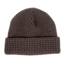 画像をギャラリービューアに読み込む, Knit Line Waffle Beanie // Acrylic Knit (OS - 2 colors)