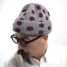 Load image into Gallery viewer, NEW Dots Beanie // Italian Donegal Wool (OS - 3 colors)