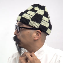 Load image into Gallery viewer, NEW Checker Beanie // Italian Donegal Wool (OS - 3 colors)