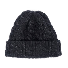 画像をギャラリービューアに読み込む, NEW Knit Line Chunky Cable Knit Beanie // Italian Donegal Wool (OS - 3 colors)