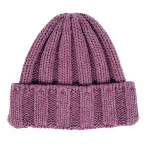 Knit Line Rib Beanie // Italian Donegal Wool (OS - 3 colors)