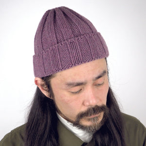 Knit Line Rib Beanie // Italian Donegal Wool (OS - 3 colors)