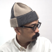 Load image into Gallery viewer, NEW Block Beanie // Italian Donegal Wool (OS - 2 colors)