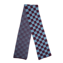 画像をギャラリービューアに読み込む, LAST ONE Knit Line Checker Scarf // Italian Donegal Wool (OS - 2 colors)