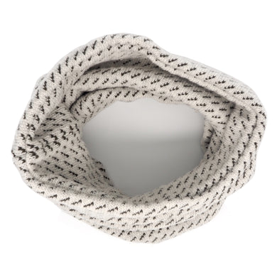 LAST ONE Knit Line Tori Neck Warmer // Lambswool Blend (OS)