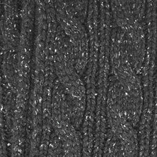 画像をギャラリービューアに読み込む, LAST ONE Knit Line Cable Knit Scarf // Italian Donegal Tweed Wool