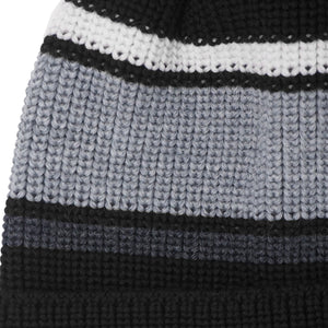 RESTOCKED Knit Line Stripe Beanie // Cotton