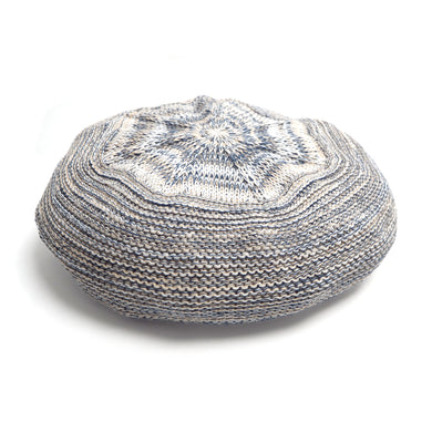 NEW Knit Line Knit Beret Hat // Cotton (2 colors)