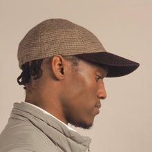 Load image into Gallery viewer, RESTOCKED Main Line Classic 6 Panel Caps // Cotton Gun Check Flannel (2 colors)