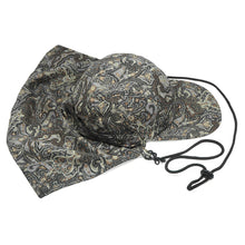 Load image into Gallery viewer, LAST ONE SM SIZE ONLY - Main Line Awning Cap (Packable) // Printed Broad Cloth - Black Paisley