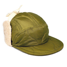 画像をギャラリービューアに読み込む, Regular Line Halfmoon Cap with Ears // Quilted Military Liner (SM / ML - 2 colors)