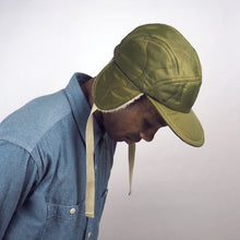 画像をギャラリービューアに読み込む, Regular Line Halfmoon Cap with Ears // Quilted Military Liner (SM / ML - 2 colors)