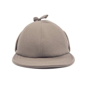 Regular Line 6 Panel Cap with Ears // Melton Wool (2 colors)