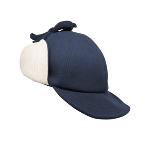 Regular Line 6 Panel Cap with Ears // Melton Wool (2 colors)