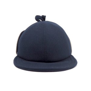 Regular Line 6 Panel Cap with Ears // Melton Wool (2 colors)