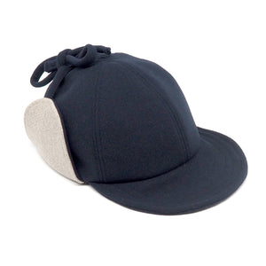 Regular Line 6 Panel Cap with Ears // Melton Wool (2 colors)