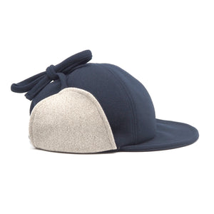 Regular Line 6 Panel Cap with Ears // Melton Wool (2 colors)