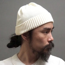 画像をギャラリービューアに読み込む, Knit Line Knit Roll Watch Cap // Cotton Knit (4 colors)