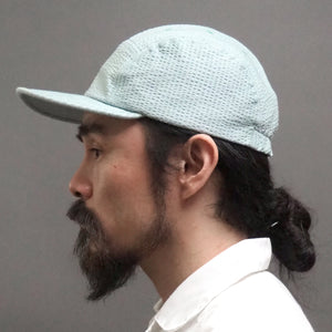 LAST ONES Regular Line 5 Panel Jet Cap // Seersucker (CoolMAX) (SM / ML)