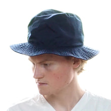 Load image into Gallery viewer, LAST ONE - 3 Panel Mountain Hat (Packable) // TORAY fabric - Blue ML