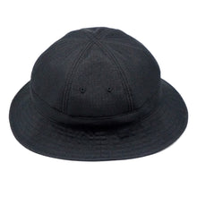 Load image into Gallery viewer, LAST ONE - Regular Line Safari Hat // Kimono Rip Stop - Black