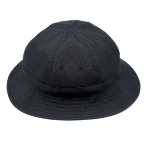 LAST ONE - Regular Line Safari Hat // Kimono Rip Stop - Black