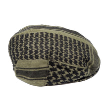 Load image into Gallery viewer, Reissue - Drivers Hat // Deadstock Arabic Stole fabric - Green + Black