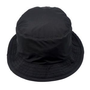 LAST ONE - Regular Line Boonie Crusher Hat // Poly Dyed Taffeta - Black