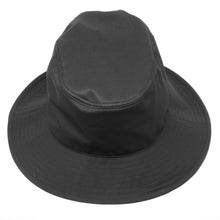 Load image into Gallery viewer, Regular Line Sun Trek Hat // Combed Chino - Black