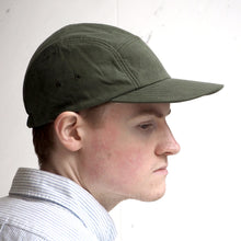 Load image into Gallery viewer, RESTOCKED Reissue - 5 Panel Jet Cap // Vintage Military Tent fabric