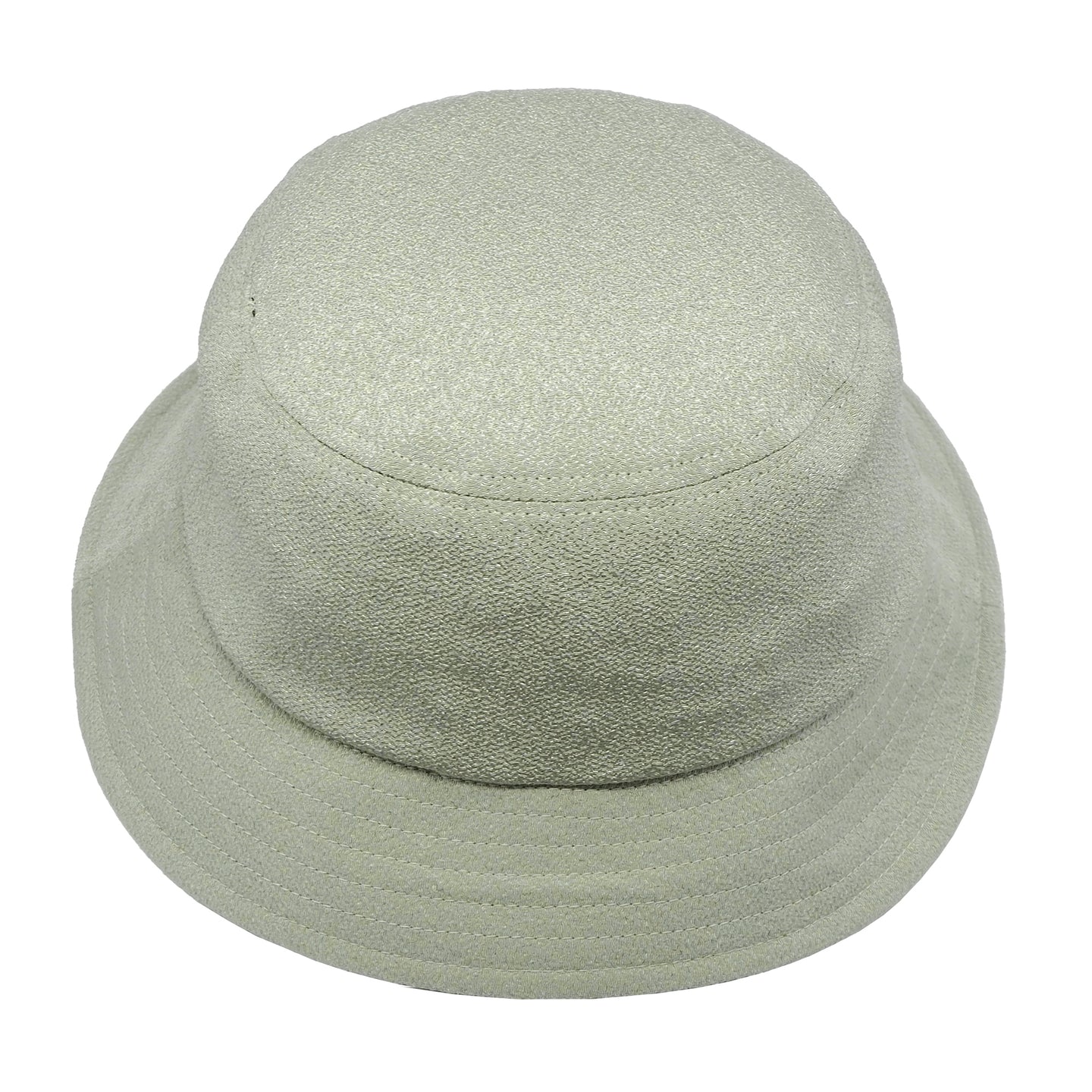 Main Line Bucket Hat // Crepe Kimono Fabric - Beige