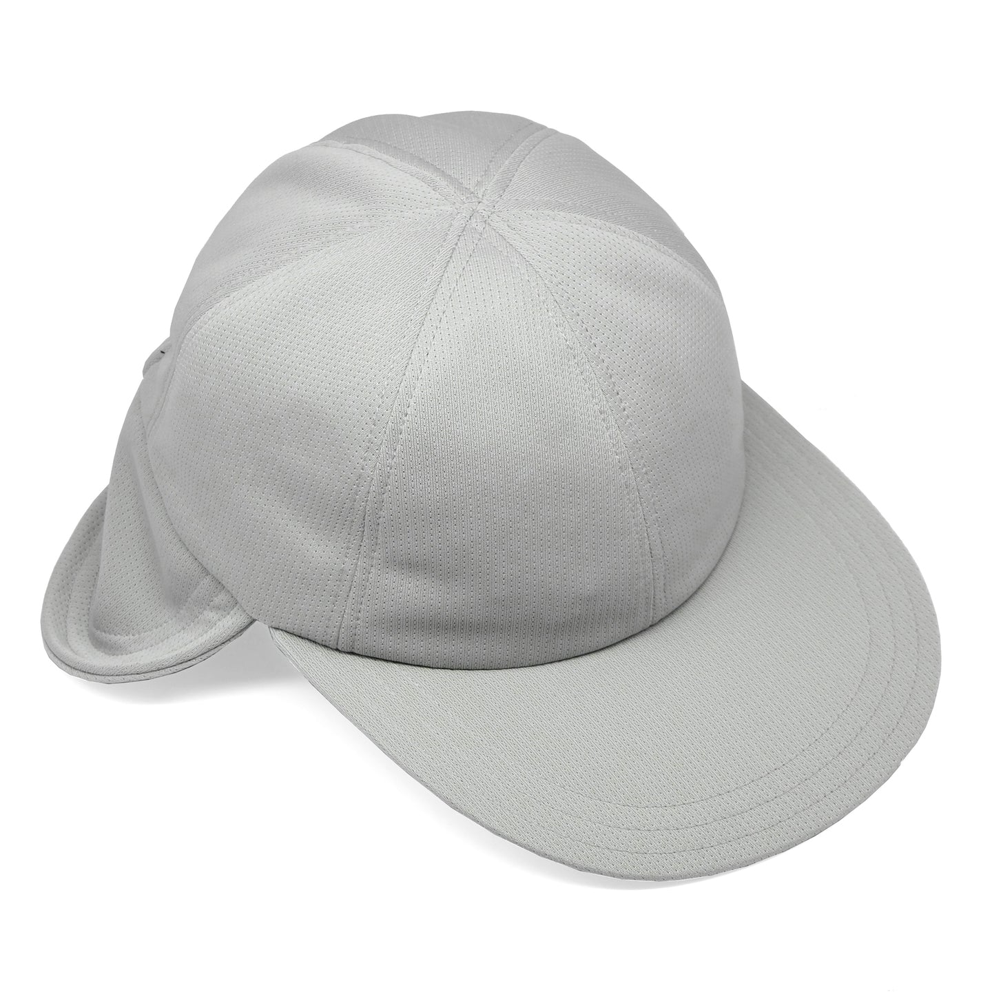 LAST ONE - Main Line 6 Panel Lily Pad Cap // Sport Mesh - Light Grey