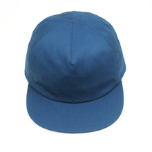 Load image into Gallery viewer, RESTOCKED - Regular Line 5 Panel Baseball Cap // Combed Chino - French Blue